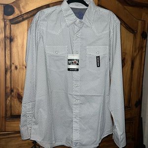 Mens Wrangler Button Down